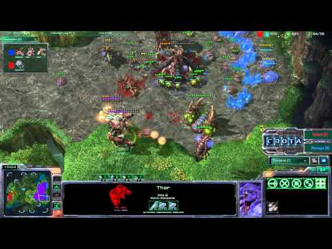 StarCraft 2 - Crota - Select (T) vs Dimaga (Z) on Lost Temple