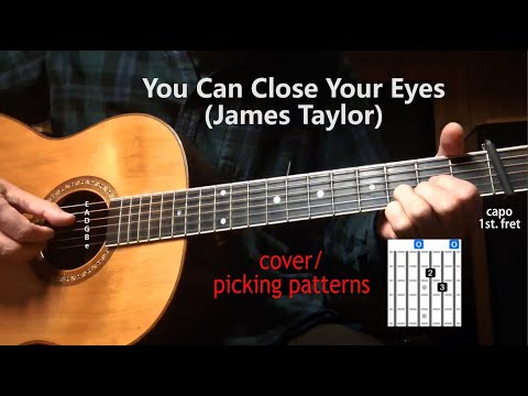 You Can Close Your Eyes (James Taylor) - guitar tutorial