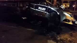 preview picture of video 'Heftiger Polizeiunfall in Heilbronn - 29.11.2014'