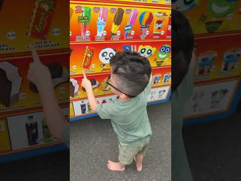 First time at ice cream truck
