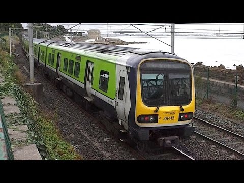 Irish Rail 8300 + 29000 Class Trains - Salthill & Monkstown, Dublin