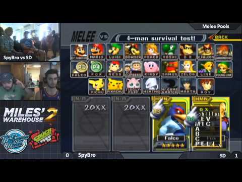 Miles Warehouse 2 Melee Pools - S.D vs SpyBro