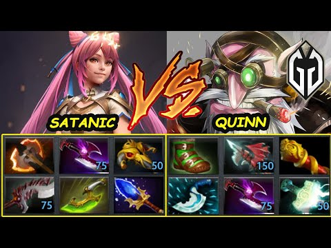 Quinn Sniper vs Satanic Marci Carry 15 Y/O Prodigy Epic Dota 2 pro Gameplay