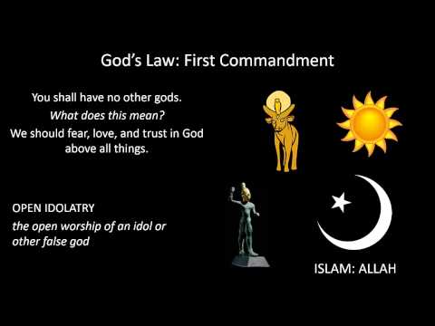 God's Law: The First Commandment