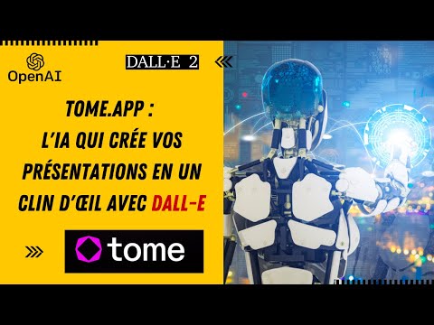 Tome.app : l'IA qui crée vos présentations en un clin d'œil avec DALL-E