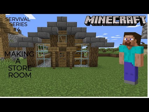 MAKING A STORE ROOM IN MINECRAFT- CONFIGURACIÓN PERFECTA para SAMSUNG A3,A5,A6, A7,J2,J5,J7,S5,S6,S7