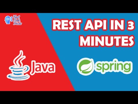 How to create a Java Spring Boot REST API in 3 Minutes