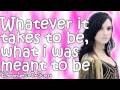 Demi Lovato - Me, Myself, And Time (Lyrics On ...