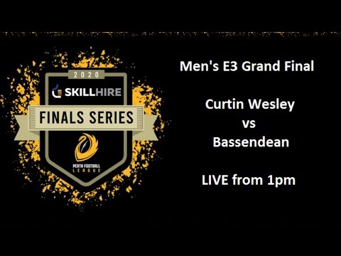 2020 Perth Football League E3 Grand Final - Curtin Wesley v Bassendean