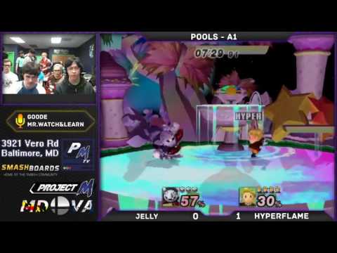 SDPM - Hyperflame (Lucas) vs Jelly (Meta Knight) - Pools A1 - Smash Project M PM