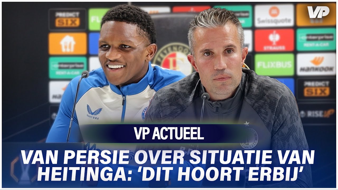 Thumbnail for article: Read doet zeer opvallende onthulling, Van Persie laat zich uit over Heitinga
