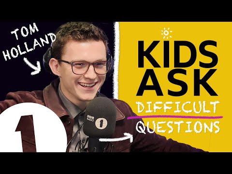 "Marvel don't know that yet!": Kids Ask Tom Holland Difficult Questions
