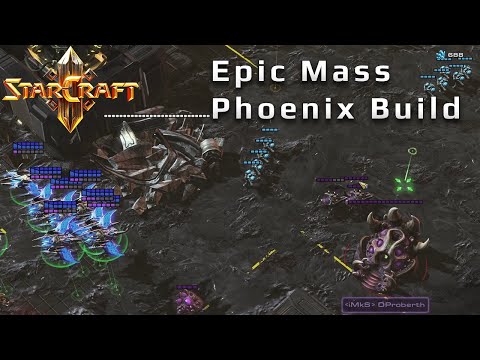 Starcraft 2 - Masters 2v2 Ranked Build Order | Mass Phoenix Into Carrier Feed
