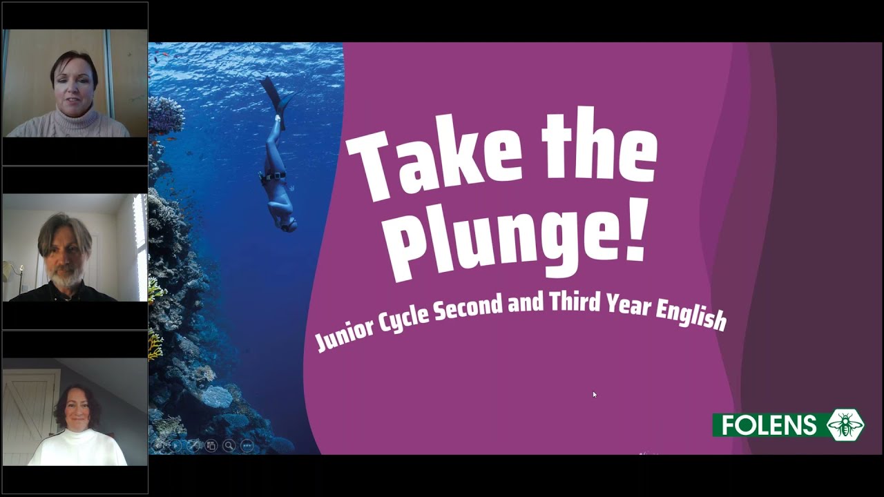 Folens Webinar for English Teachers: A Unified Approach to Junior Cycle English