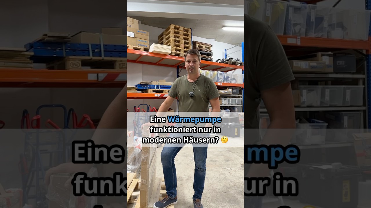Wärmepumpen funktionieren nur in neuen Häusern? Wärmepumpen funktionieren nur in neuen Häusern?