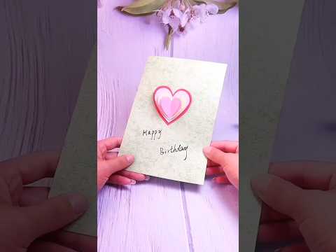 DIY birthday gift card tutorial - cute and easy birthday card gift #diygift ||last minute bday