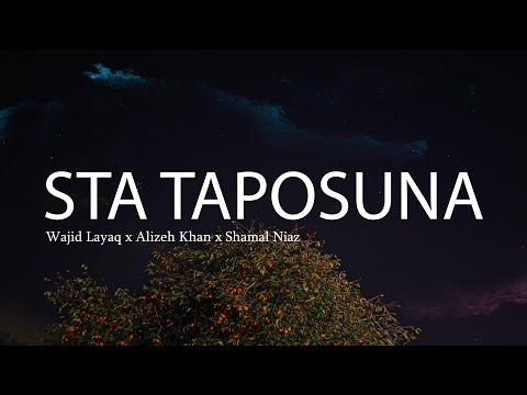 STA TAPOSUNA - Wajid Layaq x @alizehkhhan  x Shamal Niaz |[Original Track] (Official Lyrics Video)