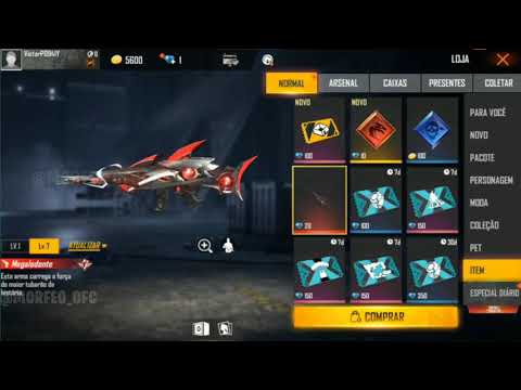 Scar megalodonte ! (arma,emote, efeito,etc)