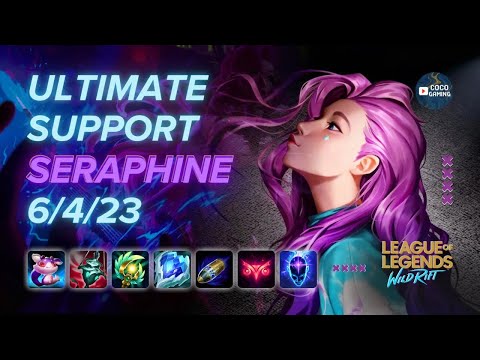 Seraphine Ultimate Support Guide 💜 Best Build, Runes & Ranked Gameplay | Wild Rift