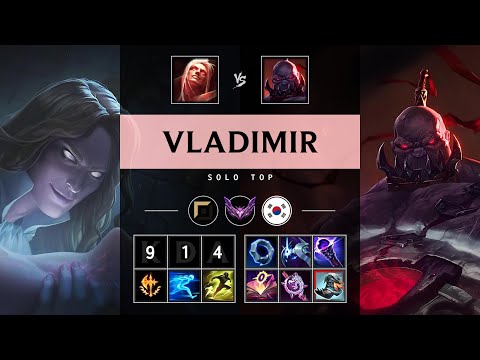 Vladimir Top vs Sion - KR Master Patch 25.15