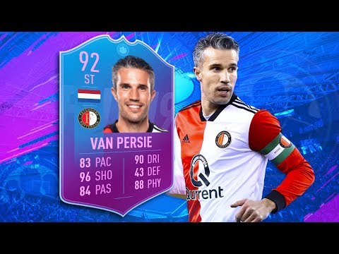 FIFA 19 End of Era van Persie Review | 92 End of Era Robin van Persie Player Review