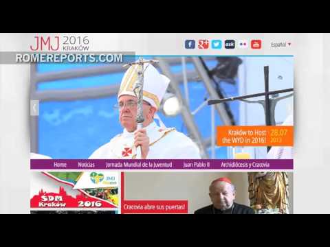 WYD Krakow 2016 launches official webpage
