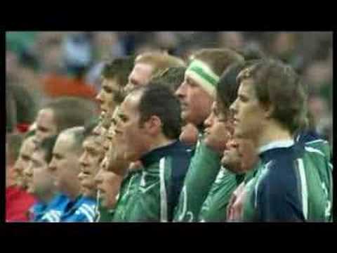 The Anthems from Ireland vs England at Croke Park