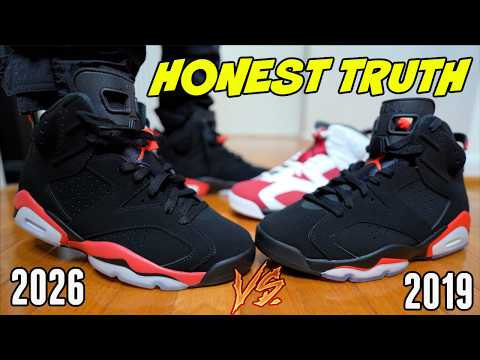 HONEST TRUTH JORDAN 6 REVERSE INFRARED VS 2019 | SIZING, COMFORT, DURABILITY