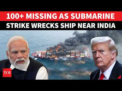 Iran War At India's Doorstep: U.S. Launches Submarine Attack On Ship; Sri Lankan Navy In Action