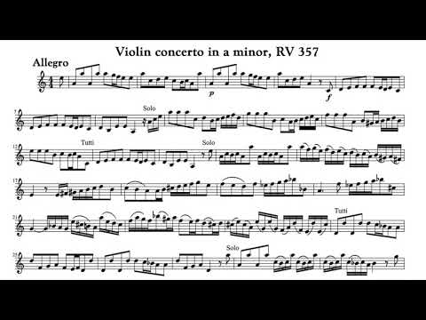 Vivaldi rv 357 op4 n4 a minor