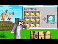 Minecraft Hunters Vs Speedrunner But Crafts Are Random