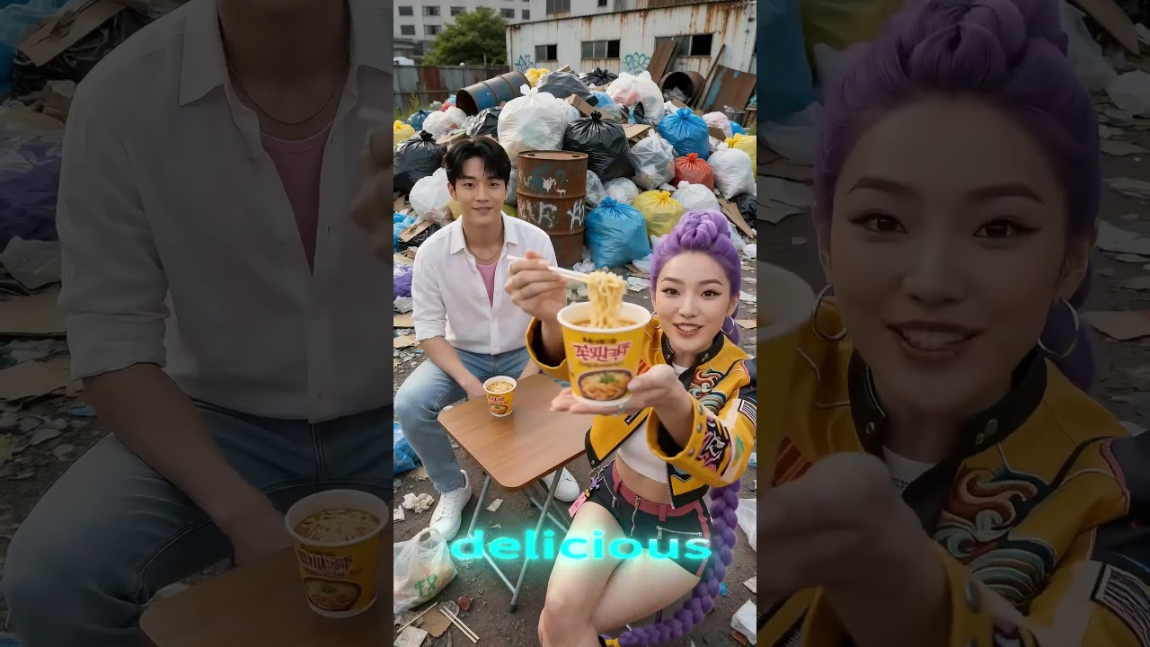 Harsh Environment Survival Challenge #huntrix #kdrama #rumi #funny #kpop