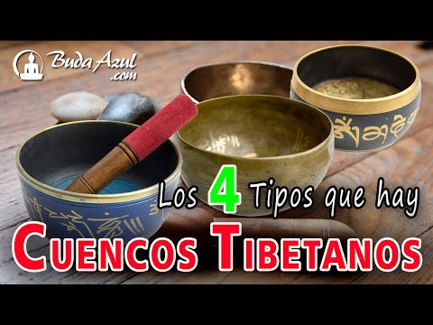 CUENCOS TIBETANOS, Los 👉 4 Tipos que hay 🧘