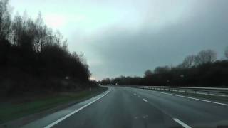 preview picture of video 'Driving On The A38 From Heathfield To Ashburton, Devon, England 23rd December 2011'