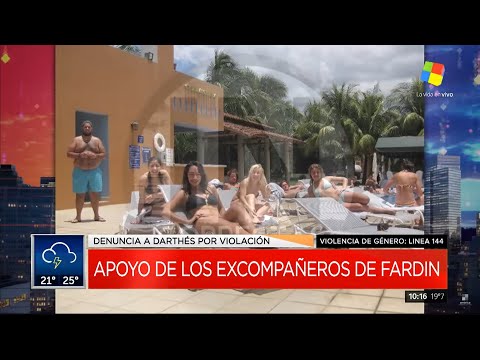 Las fotos del día de la violación de Juan Darthés a Thelma Fardín