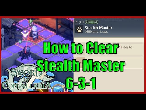 How to Clear 6-3-1 Stealth Master Puzzle - Sword of Convallaria