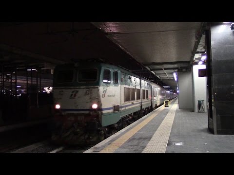 E656.039 in partenza con l' ICN 1955 Roma Termini - Siracusa/Palermo Centrale