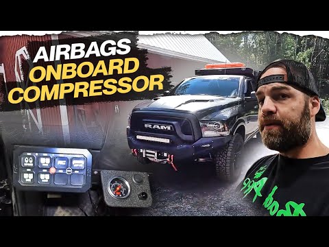 Easy Onboard Air Compressor Install for your Airbags