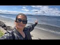 Breathtaking Views and Serene Moments: A Leisurely Walk Along Alki Beach in Seattle 