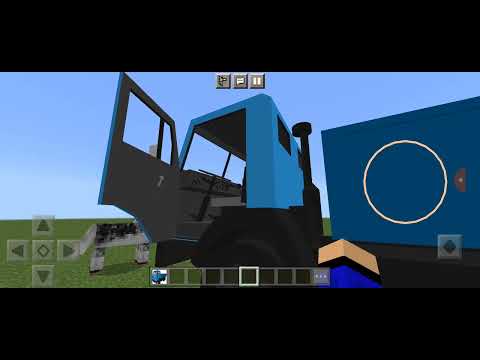мод на Камаз в Minecraft на телефон