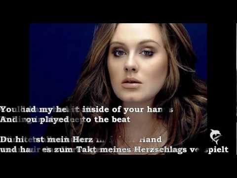 Adele - Rolling in the Deep [lyrics + Deutsche Übersetzung]
