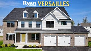 Finished Empty House Tour! | Ryan Homes Versailles Elevation C - New Home Construction