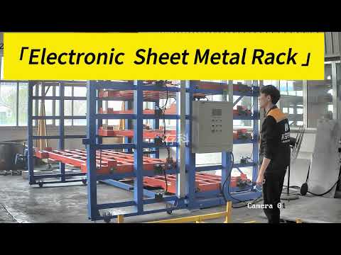 Motorized Sheet Metal Rack China Supplier | Assembly, Test & Smooth Operation #industrialstorage