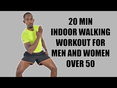20 Minute Easy Walk at Home Exercise for Weight Loss 200 Calories
