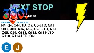(300 Subs!!! THX YALL) Q8 to Jamaica 165 St Terminal via 101 Av Bus audio announcements