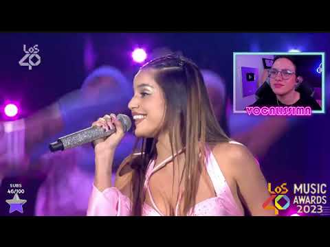 EMILIA LOS 40 MUSIC AWARDS | REACCION EN VIVO