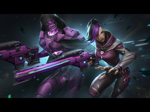 Paladins 4.4 Gen:lock - Kinessa New Skin Valentina Kinessa Voice, Gameplay