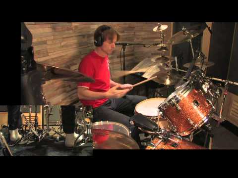Drum Lesson No.4: 1/8 Note Rock Beats Part 1 Examples By CHRIS BRIEN  in HD