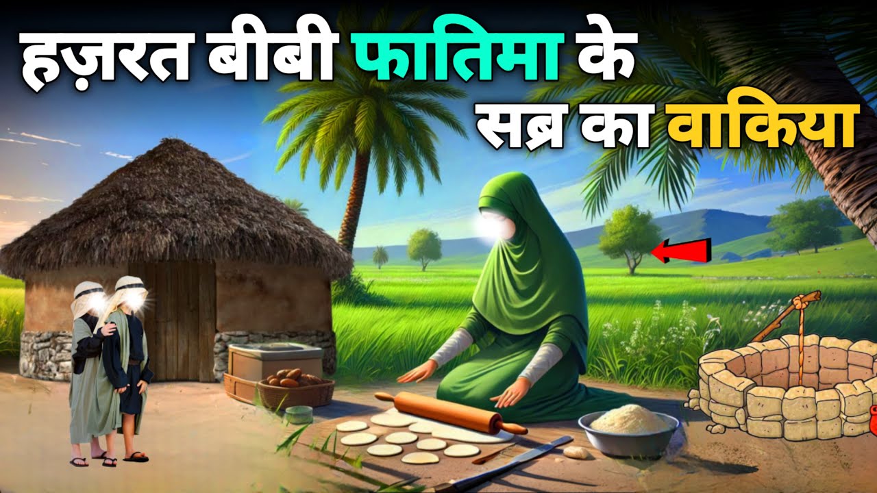 हज़रत बीबी फातिमा के सब्र का वाकिया ! बीबी फातिमा की ग़रीबी का वाकिया 4 | SAAHIN
