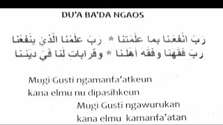 Download lagu Doa Sesudah Belajar Ngaos Sunda || ROBIN FA’NA BIMA ALLAMTANA || TPA TPQ MDA DTA MDT Madrasah mp3